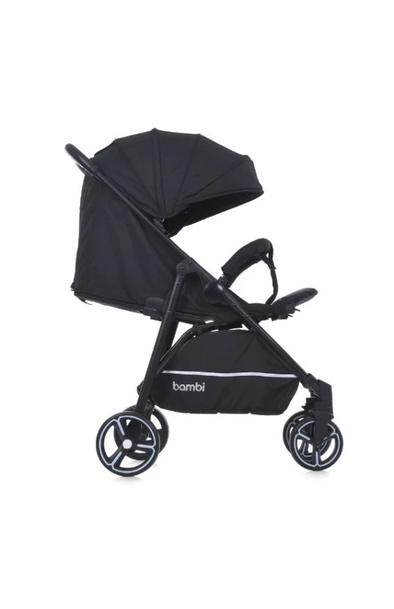 Коляска Bambi M 4249-2 (black matt),  код товара: M 4249-2 black matt